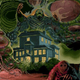 Alone In The Dark art, showing monsters around the mansion.